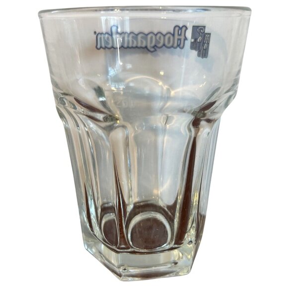 Hoegaarden Belgian Hexagonal Original Wheat Beer Pint Glass 0.25 L - Picture 2 of 8